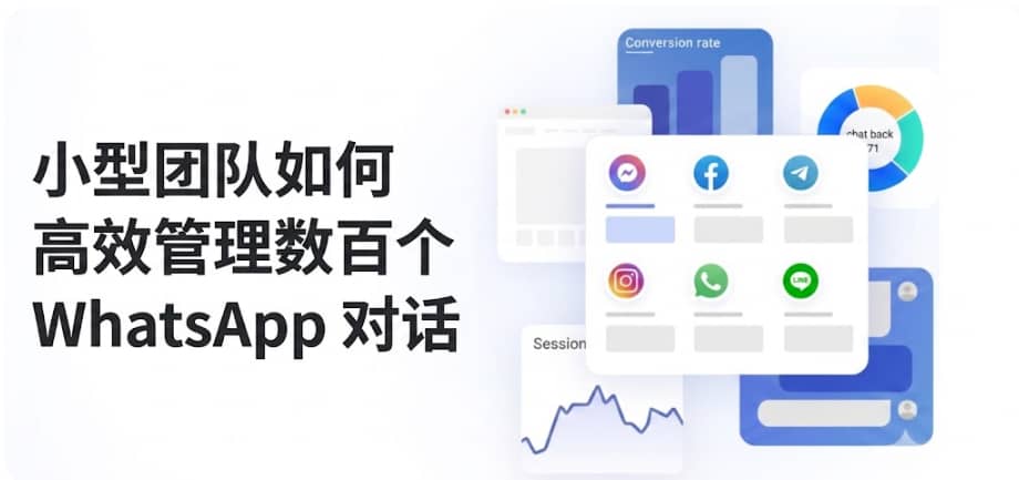 小型团队如何高效管理数百个WhatsApp对话：3人跑出30人产能的实战方法
