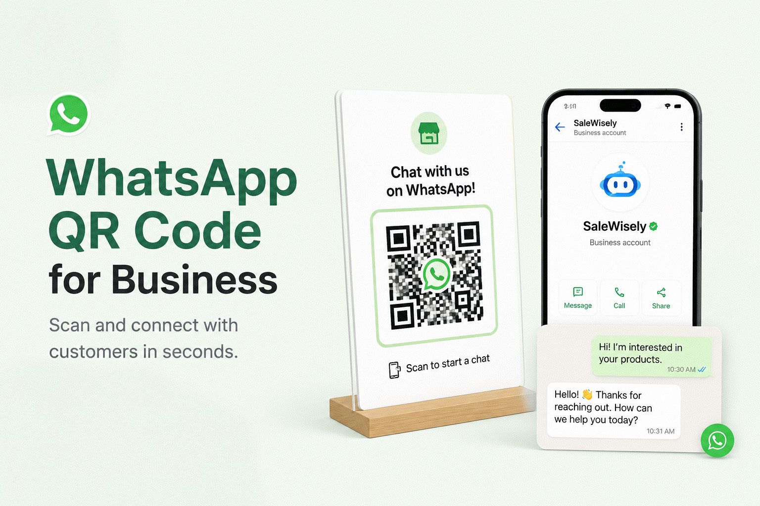 WhatsApp QR Code for Business: How to Connect Efficiently with More Customers in 2026?