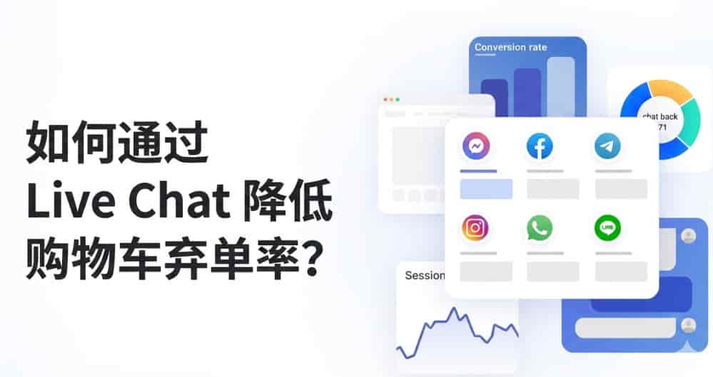 如何通过Live Chat 降低购物车弃单率？