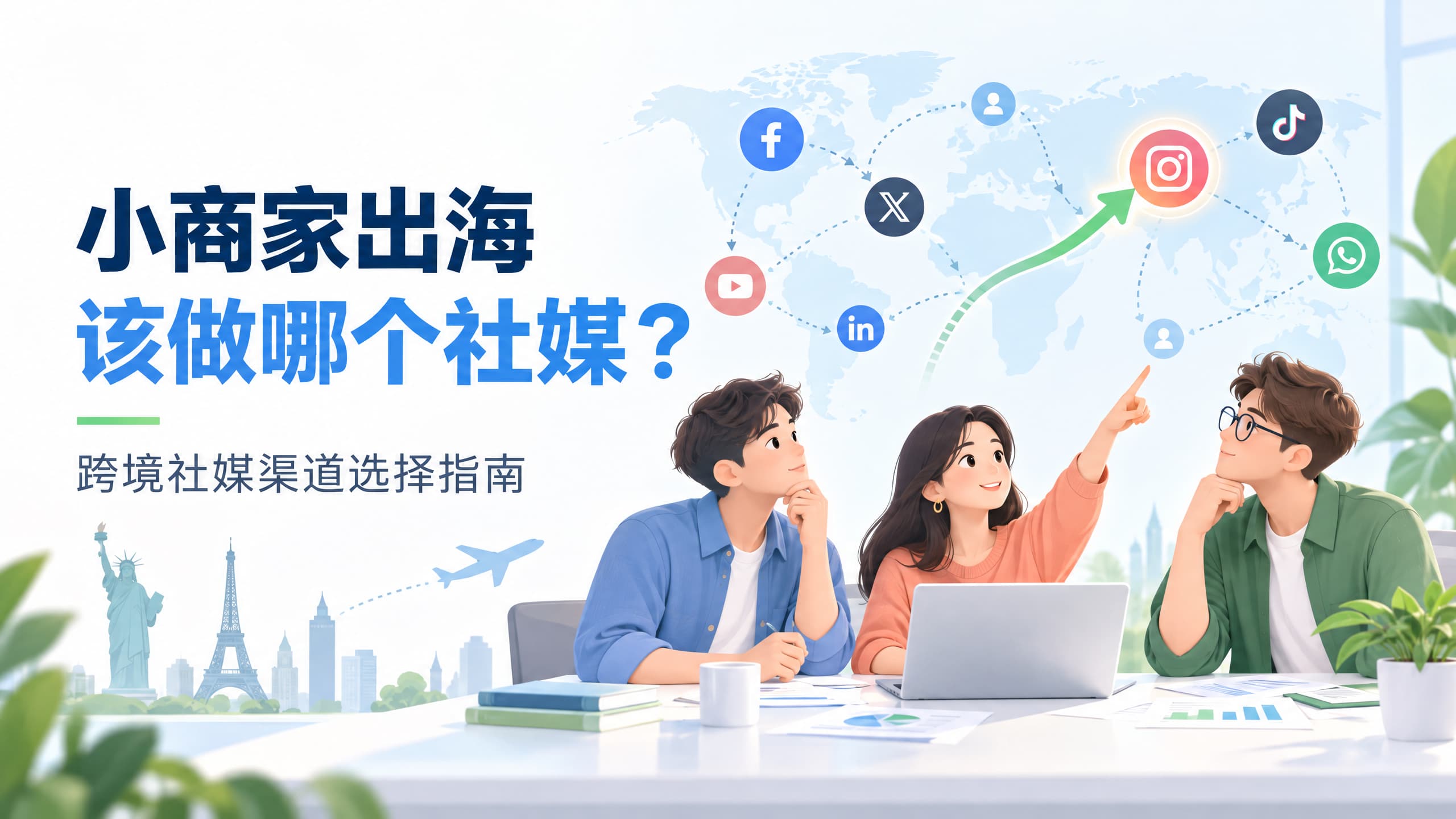 小商家出海该做哪个社媒？跨境社媒渠道选择指南